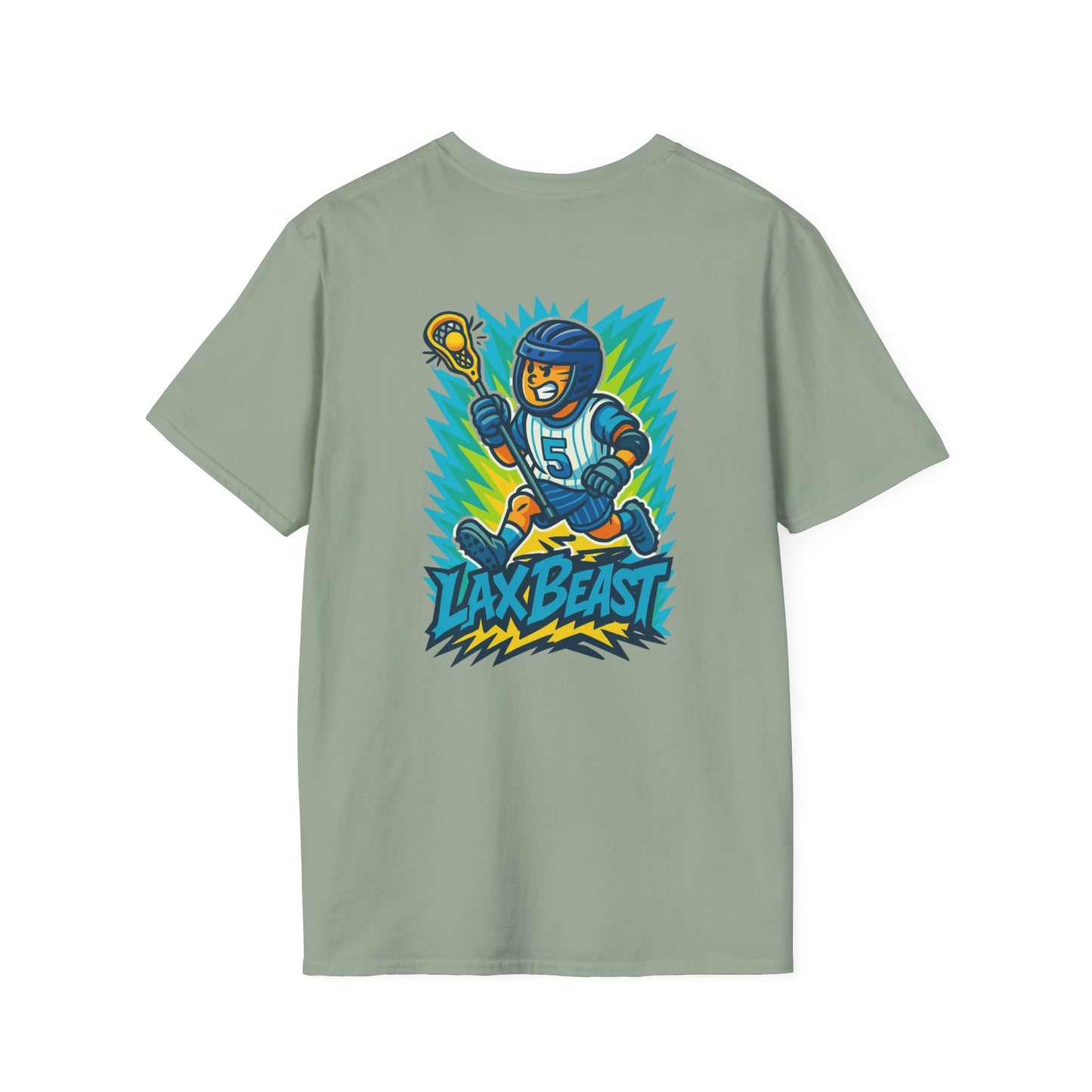 Women's Lacrosse Beast T-Shirt- Front & Back LOGO